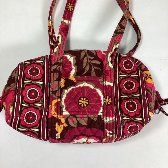 Vera Bradley Carnaby Shoulder Bag Purse Retired Print - Picture 2 of 11